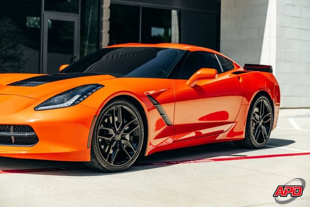 Used 2019 Chevrolet Corvette Stingray Coupe w/ Carbon Flash Badge Package RWD image 38