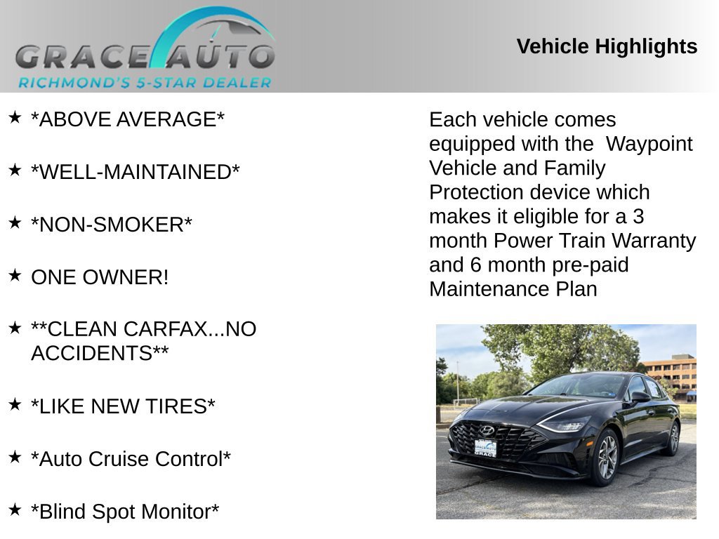 Used 2023 Hyundai Sonata SEL w/ Convenience Package FWD image 2