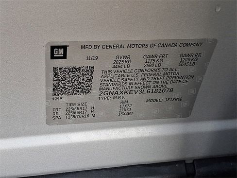 Used 2020 Chevrolet Equinox LT image 28