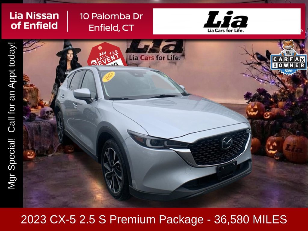 Used 2023 MAZDA CX-5 AWD 2.5 S w/ Premium Package 360° Tour