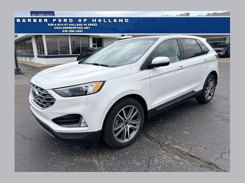 Used 2023 Ford Edge Titanium w/ Class II Trailer Tow Package AWD/4WD image 1