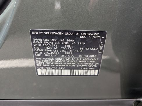 New 2026 Volkswagen Atlas SEL Premium R-Line image 25