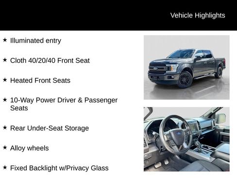 Used 2020 Ford F150 XLT w/ Equipment Group 302A Luxury AWD/4WD image 31