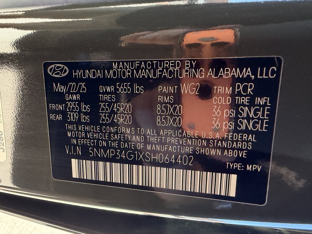 Used 2025 Hyundai Santa Fe Limited FWD image 49