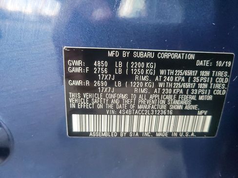 Certified 2020 Subaru Outback Premium image 23