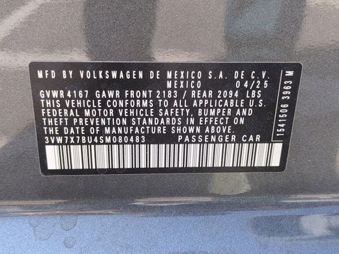 New 2025 Volkswagen Jetta SE image 21