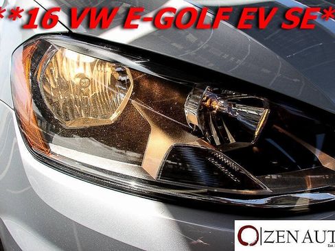 Used 2016 Volkswagen e-Golf SE FWD image 39