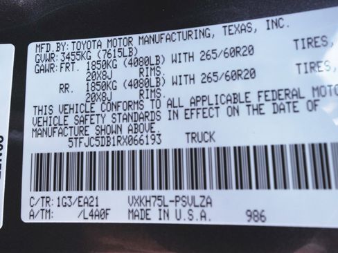 Used 2024 Toyota Tundra Limited image 14