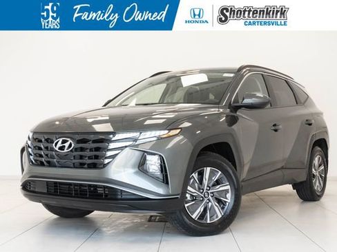 Used 2024 Hyundai Tucson Blue image 1