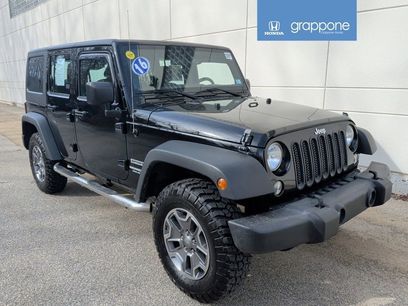 Used 2016 Jeep Wrangler Unlimited Sport w/ Max Tow Package
