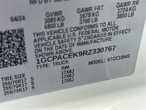 Certified 2024 Chevrolet Silverado 1500 LT w/ Protection Package image 32