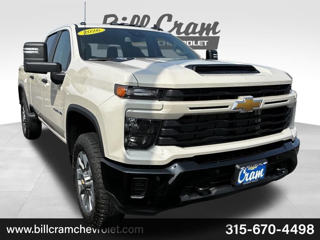 New 2026 Chevrolet Silverado 2500 Custom w/ Custom Value Package AWD/4WD image 1