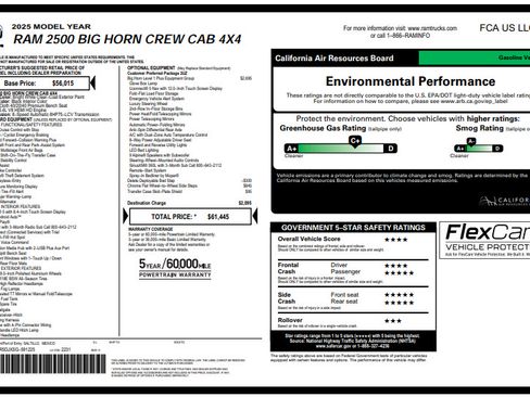 Certified 2025 RAM 2500 Big Horn AWD/4WD image 3