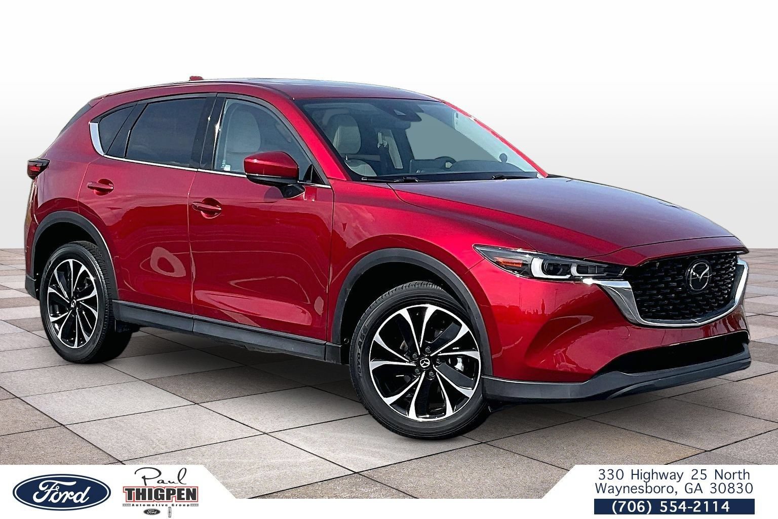 Used 2023 MAZDA CX-5 AWD 2.5 S w/ Premium Package image 1