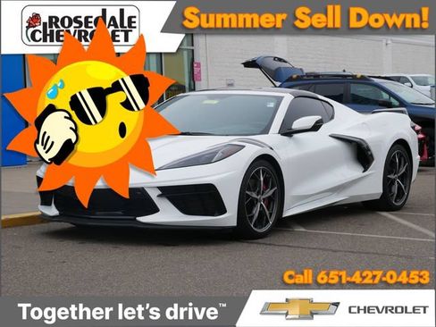 Used 2023 Chevrolet Corvette Stingray Preferred Cpe w/ Battery Protection Package RWD image 1