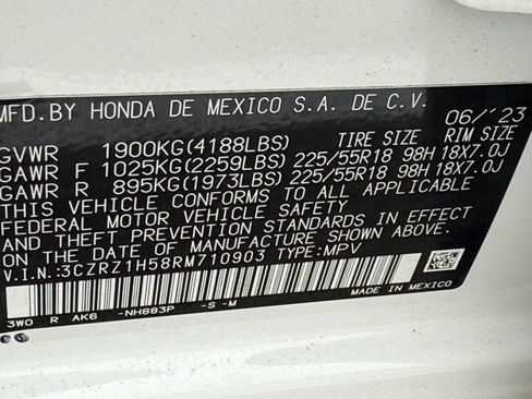 Certified 2024 Honda HR-V Sport image 32