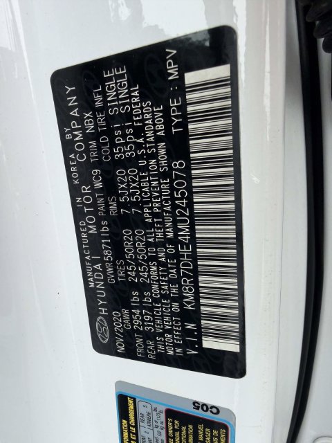 Used 2021 Hyundai Palisade Calligraphy AWD/4WD image 21
