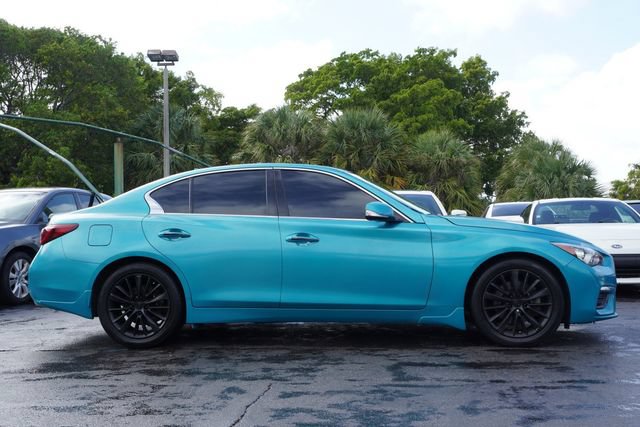 Used 2019 INFINITI Q50 Luxe w/ Essential Package (3.0T Luxe) AWD/4WD image 8