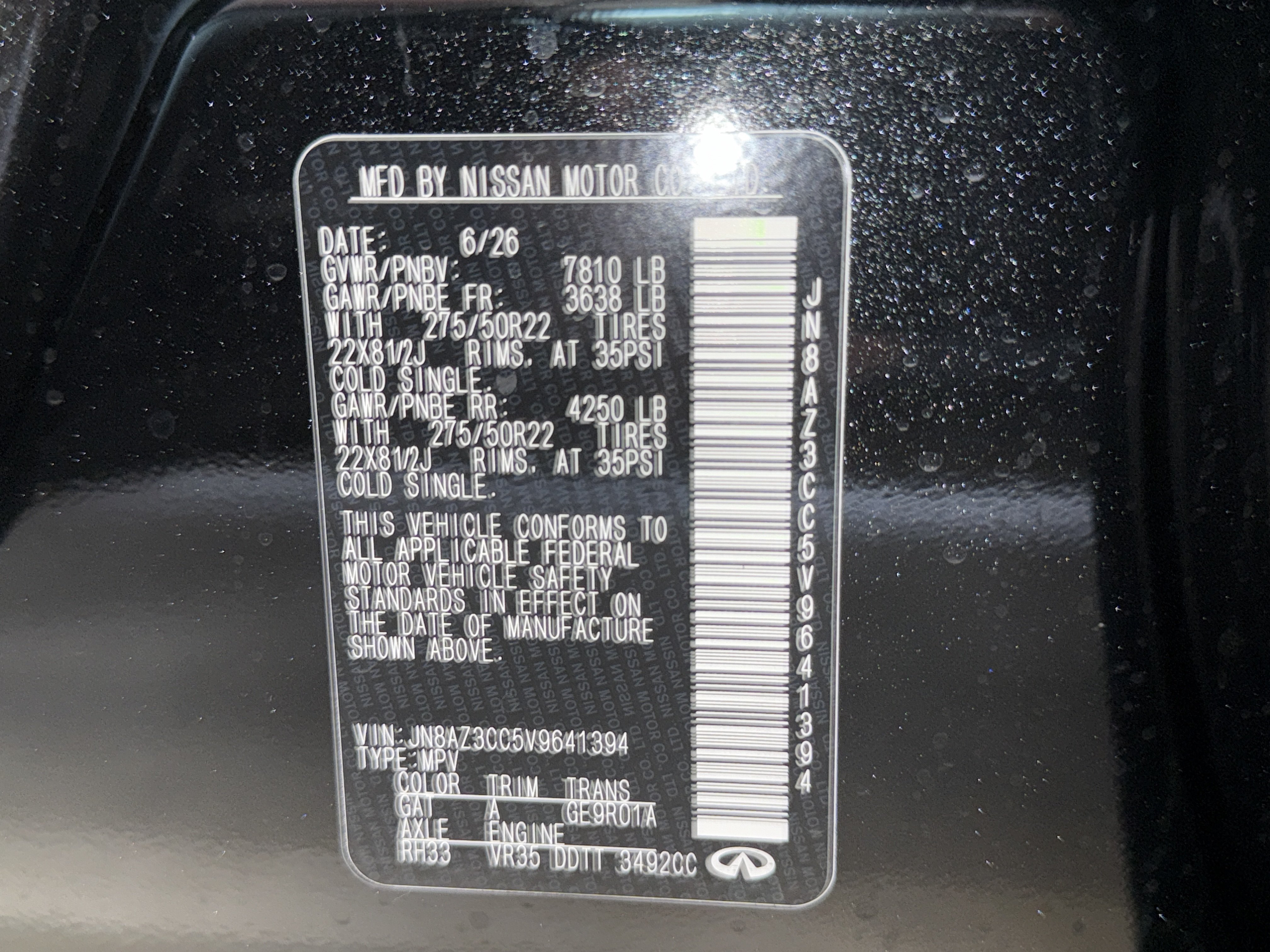 New 2027 INFINITI QX80 Autograph AWD/4WD image 26
