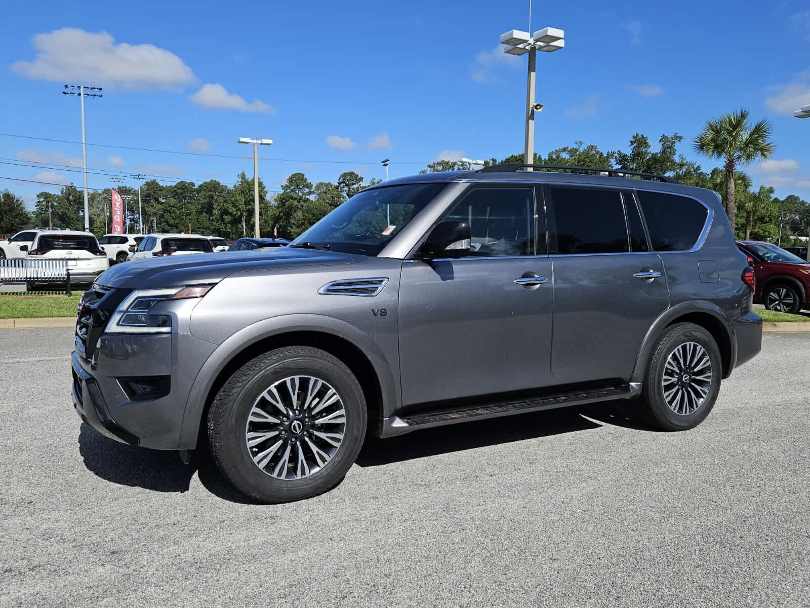 Used 2022 Nissan Armada SL w/ Midnight Edition Package RWD image 2