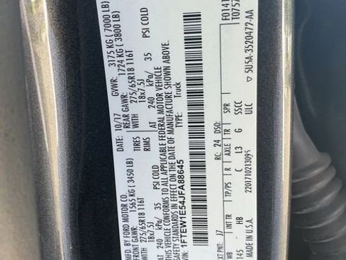 Used 2018 Ford F150 Lariat AWD/4WD image 28