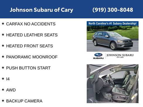 Used 2017 Volkswagen Golf Alltrack SE image 6