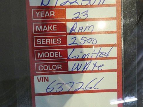 Used 2023 RAM 2500 Limited image 36