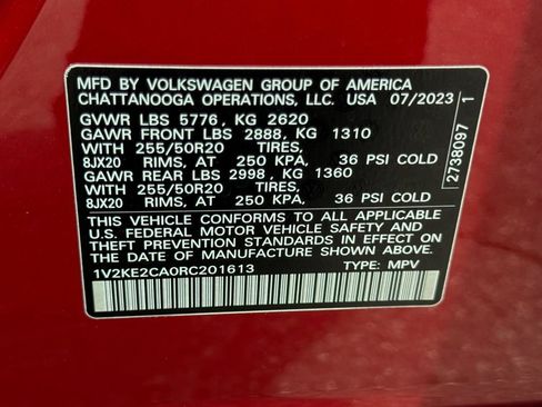 Used 2024 Volkswagen Atlas Cross Sport SE w/ Panoramic Sunroof Package AWD/4WD image 28