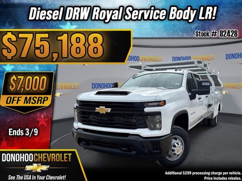 New 2026 Chevrolet Silverado 3500 W/T w/ WT Convenience Package image 1