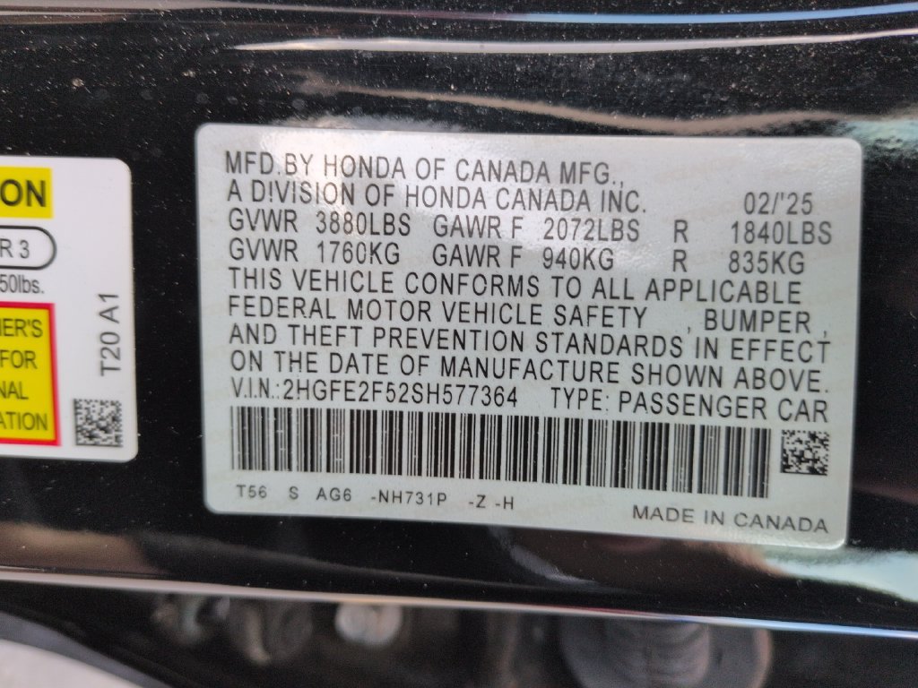 Used 2025 Honda Civic Sport image 31