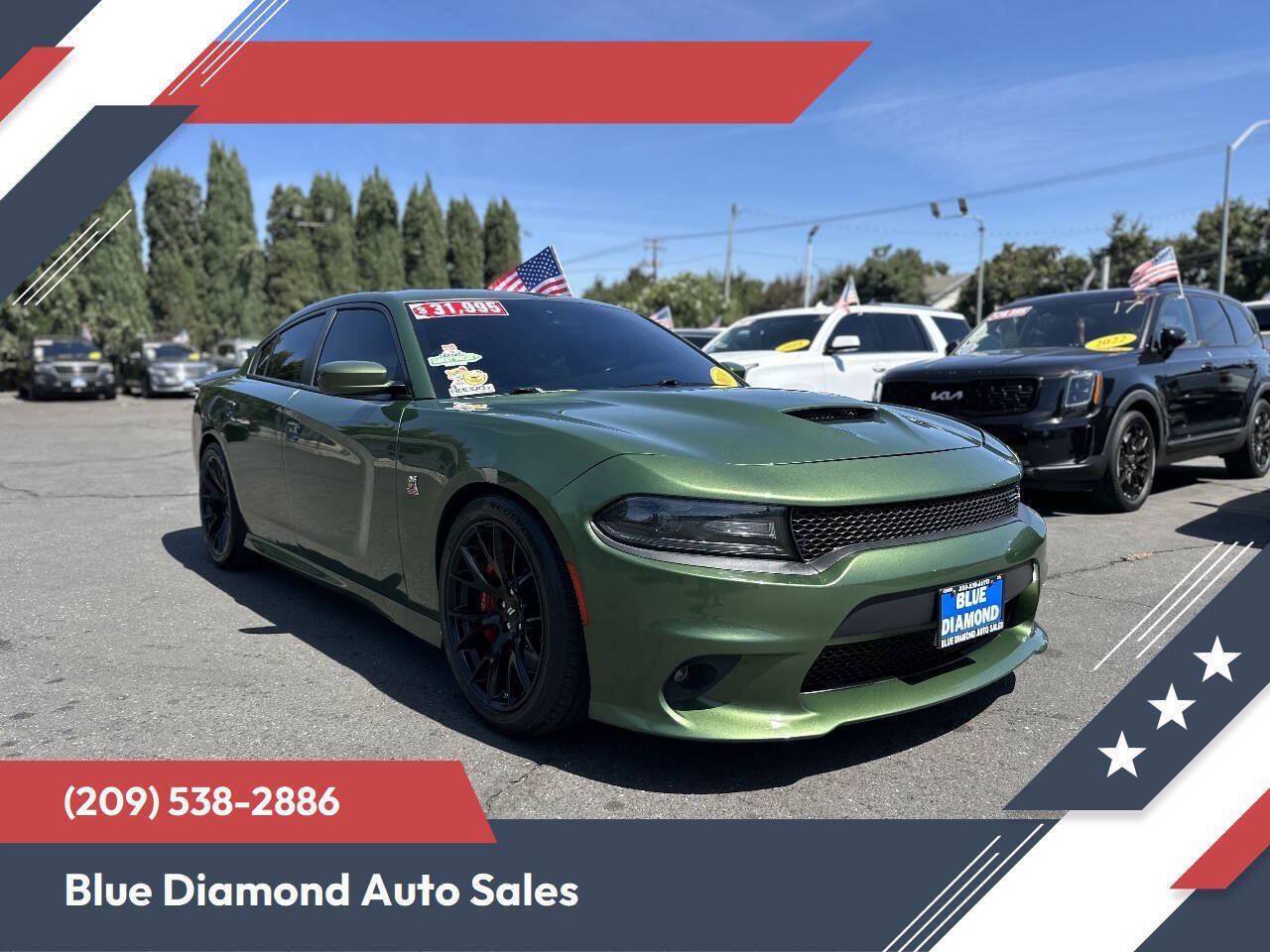 Used 2018 Dodge Charger R/T Scat Pack w/ Dynamics Package RWD image 1