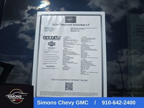 Used 2024 Chevrolet Suburban LT RWD image 30