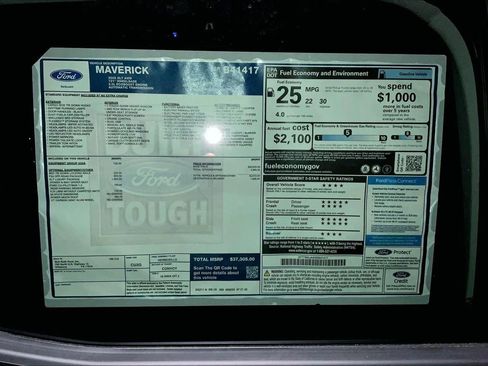 New 2025 Ford Maverick XLT w/ XLT Luxury Package image 67