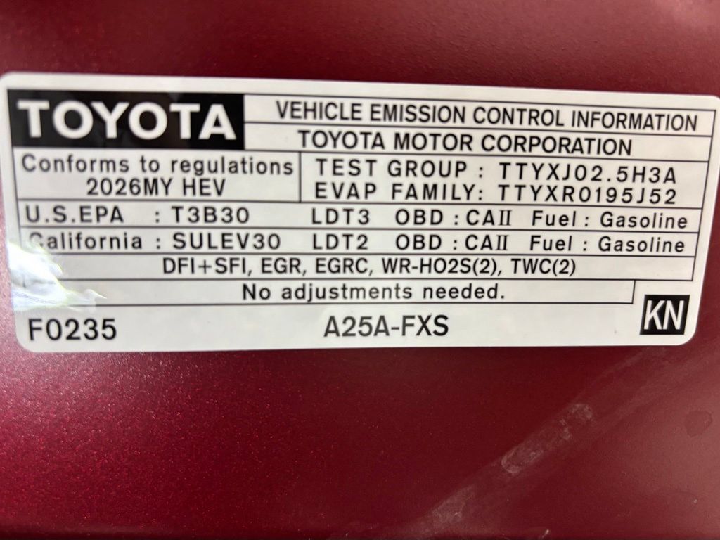 Used 2026 Toyota Sienna XLE AWD/4WD image 75