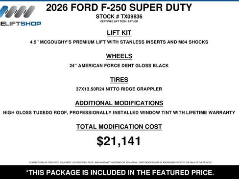 Used 2026 Ford F250 Platinum AWD/4WD image 2