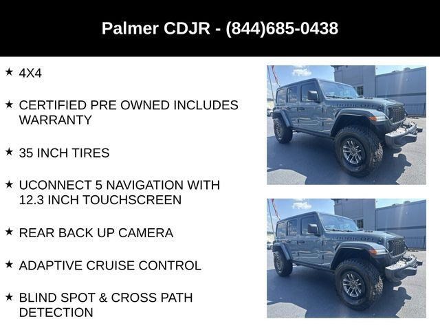Certified 2024 Jeep Wrangler Unlimited Rubicon 392 AWD/4WD image 7