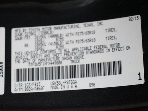 Used 2015 Toyota Tundra SR5 w/ TRD Off Road Package image 48