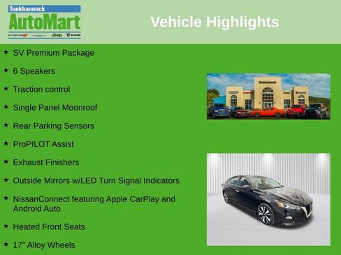 Used 2021 Nissan Altima 2.5 SV w/ SV Premium Package AWD/4WD image 6