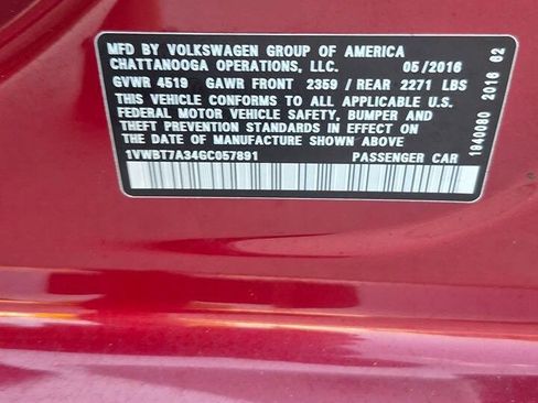 Used 2016 Volkswagen Passat 1.8T SE w/ Lighting Package (P06) FWD image 65