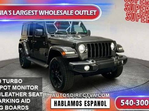 Used 2021 Jeep Wrangler Unlimited Sahara image 1