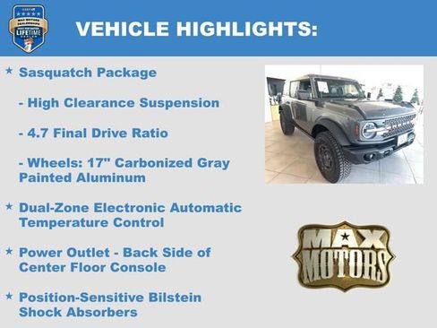 New 2025 Ford Bronco Badlands w/ Sasquatch Package image 16
