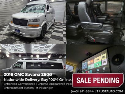 Used 2018 GMC Savana 2500 Extended w/ Enhanced Convenience Package