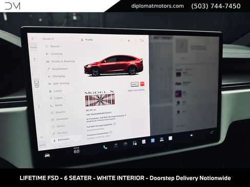 Used 2022 Tesla Model X Plaid AWD/4WD image 2