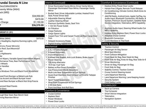 Used 2024 Hyundai Sonata N Line image 26