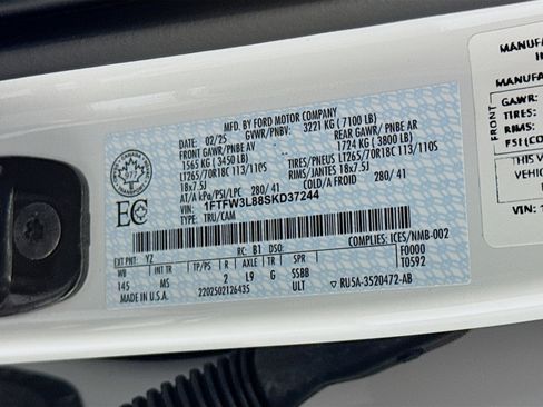 Used 2025 Ford F150 XLT w/ Equipment Group 301A Standard image 37