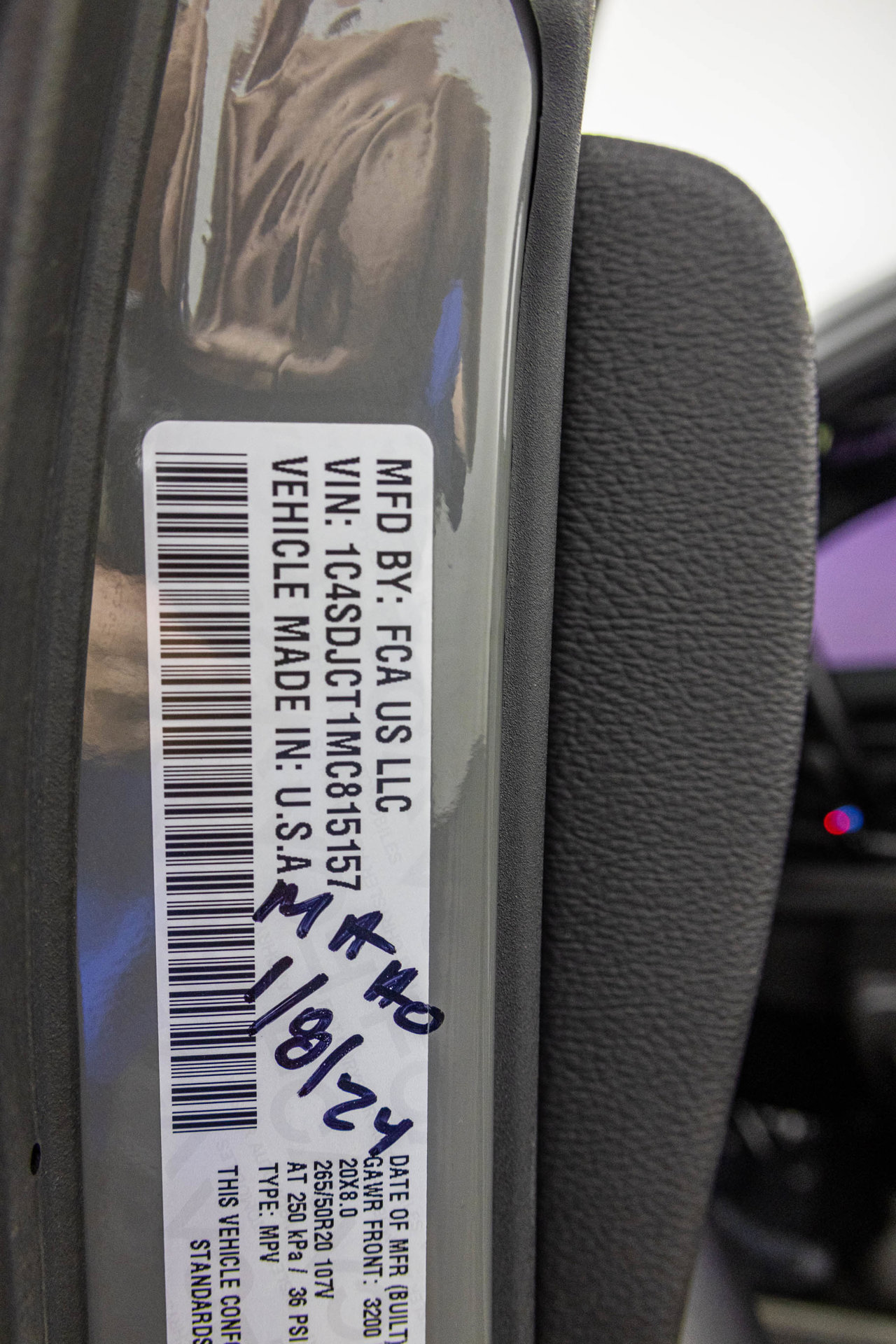 Used 2021 Dodge Durango R/T w/ Blacktop Package AWD/4WD image 57