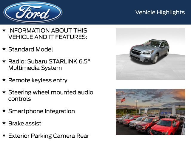 Used 2018 Subaru Outback 2.5i AWD/4WD image 5