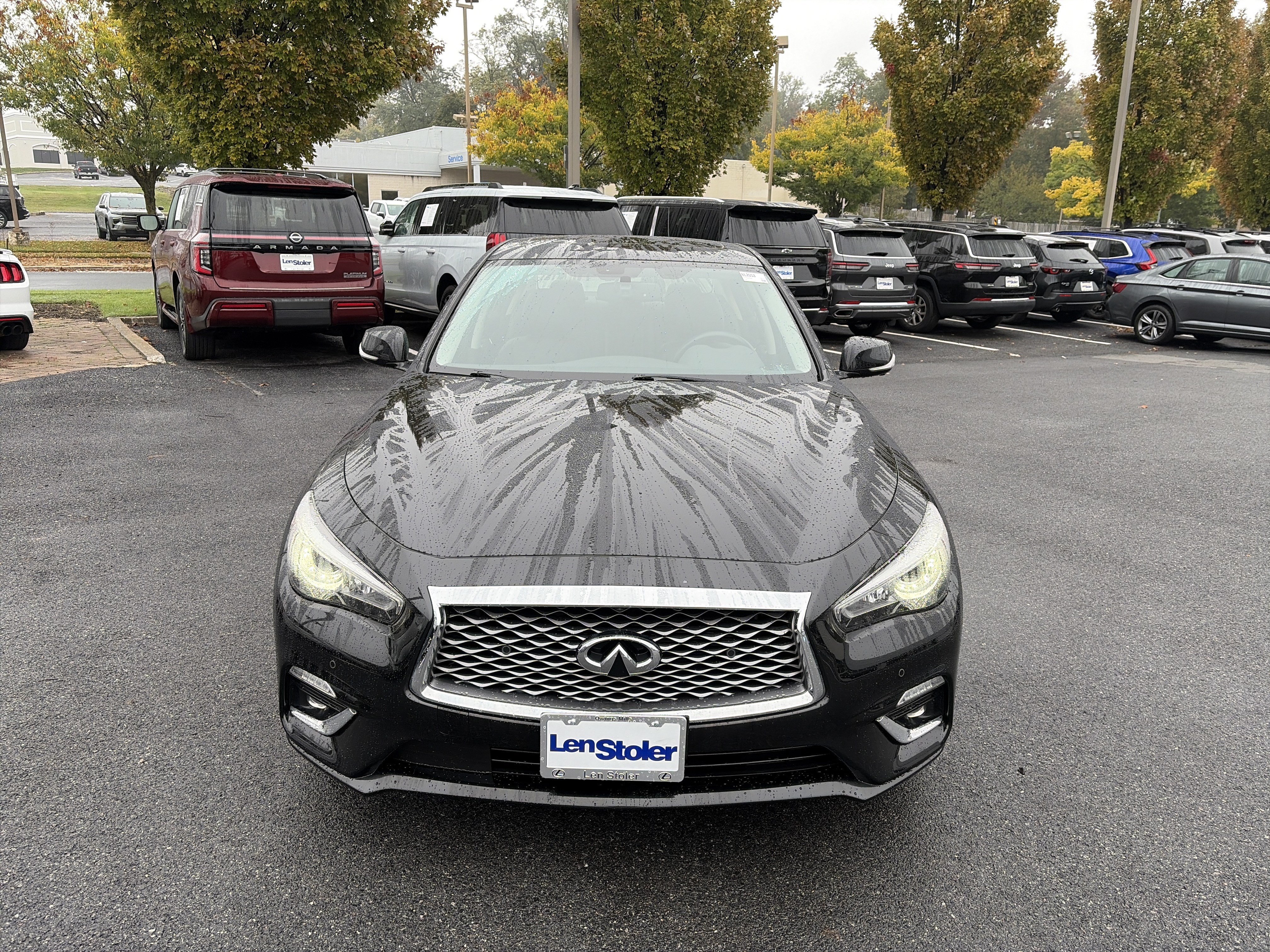 Used 2023 INFINITI Q50 Luxe w/ Cargo Package AWD/4WD image 8
