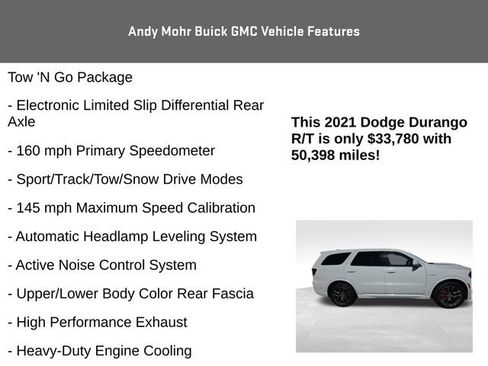 Used 2021 Dodge Durango R/T w/ Tow 'N Go Package AWD/4WD image 14