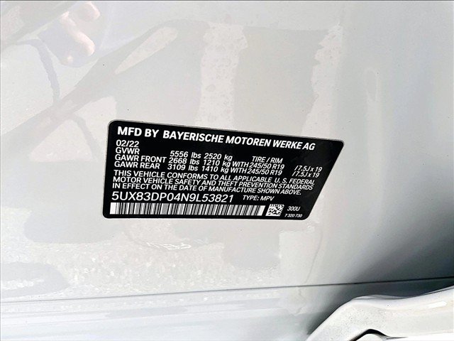 Used 2022 BMW X3 M40i w/ Premium Package AWD/4WD image 30